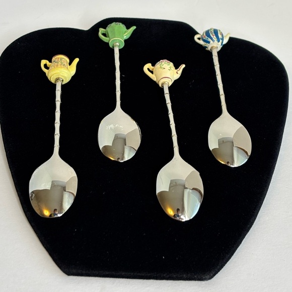 MARY ENGELBREIT TEAPOT TEASPOONS - Picture 4 of 5